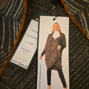 MaxSport Sweater S/M Long full length wrap around